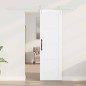 Porta Scorrevole vidaXL con Set Hardware Bianca 61x198.5 cm Legno Massello Pino Porta Scorrevole vidaXL con Set Hardware Bianca 61x198.5 cm Legno Massello Pino