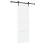 vidaXL Porta Scorrevole con Set di Ferramenta 'ORKDAL'in legno massello di pino bianco vidaXL Porta Scorrevole con Set di Ferramenta 'ORKDAL'in legno massello di pino bianco