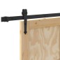 vidaXL Porta scorrevole Marrone 78 x 211 cm Legno di pino massello vidaXL Porta scorrevole Marrone 78 x 211 cm Legno di pino massello
