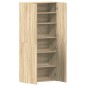 vidaXL Mobile per scarpe Rovere Sonoma 80x35,5x180 cm Legno ingegnerizzato vidaXL Mobile per scarpe Rovere Sonoma 80x35,5x180 cm Legno ingegnerizzato