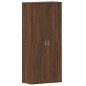 vidaXL Mobile per scarpe in rovere marrone 80x39x180 cm Legno ingegnerizzato