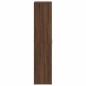 vidaXL Mobile per scarpe in rovere marrone 80x39x180 cm Legno ingegnerizzato