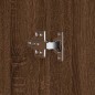 vidaXL Mobile per scarpe in rovere marrone 80x39x180 cm Legno ingegnerizzato