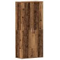 vidaXL Mobile per Scarpe Legno Vecchio 80x39x180 cm Legno Ingegnierizzato vidaXL Mobile per Scarpe Legno Vecchio 80x39x180 cm Legno Ingegnierizzato