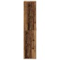 vidaXL Mobile per Scarpe Legno Vecchio 80x39x180 cm Legno Ingegnierizzato vidaXL Mobile per Scarpe Legno Vecchio 80x39x180 cm Legno Ingegnierizzato