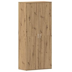 vidaXL Armadio per Scarpe Rovere Artigianale 80x39x180 cm Legno Ingenerizzato