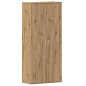 vidaXL Armadio per Scarpe Rovere Artigianale 80x39x180 cm Legno Ingenerizzato vidaXL Armadio per Scarpe Rovere Artigianale 80x39x180 cm Legno Ingenerizzato