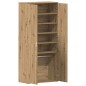 vidaXL Armadio per Scarpe Rovere Artigianale 80x39x180 cm Legno Ingenerizzato vidaXL Armadio per Scarpe Rovere Artigianale 80x39x180 cm Legno Ingenerizzato