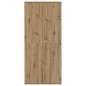 vidaXL Armadio per Scarpe Rovere Artigianale 80x39x180 cm Legno Ingenerizzato vidaXL Armadio per Scarpe Rovere Artigianale 80x39x180 cm Legno Ingenerizzato