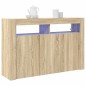 vidaXL Mobile Rovere Sonoma Legno ingegnerizzato 116 x 30 x 75 cm Mobile