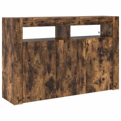 vidaXL Sideboard Rovere Affumicato Legno Ingegnerizzato 116 x 30 x 75 cm