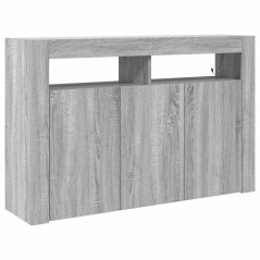 vidaXL Sideboard Grigio sonoma Legno ingegnerizzato 116 x 30 x 75 cm