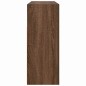 vidaXL Sideboard Rovere Marrone Legno Composito 116 x 30 x 75 cm