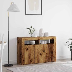 vidaXL Credenza Legno Vecchio Legno Ingegnerizzato 116 x 30 x 75 cm