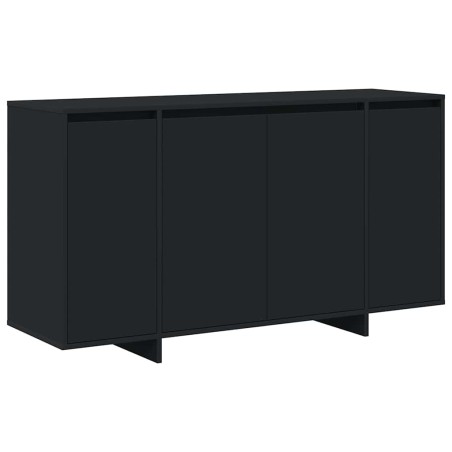 vidaXL Credenza Nera Nera Legno Ingegnerizzato 135 x 41 x 75 cm