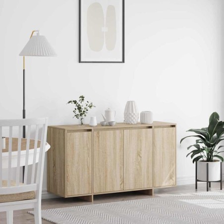 vidaXL Credenza in rovere Rovere di Sonoma Legno ingegnerizzato
