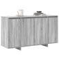 vidaXL Credenza grigia Grigio Sonoma Legno ingegnerizzato 135 x 41 x 75 cm vidaXL Credenza grigia Grigio Sonoma Legno ingegnerizzato 135 x 41 x 75 cm