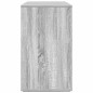 vidaXL Credenza grigia Grigio Sonoma Legno ingegnerizzato 135 x 41 x 75 cm vidaXL Credenza grigia Grigio Sonoma Legno ingegnerizzato 135 x 41 x 75 cm