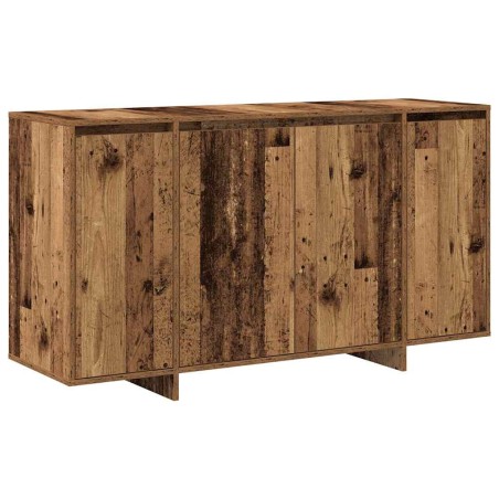 vidaXL Credenza in Legno Vecchio Legno Vecchio Legno massello di recupero