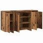 vidaXL Credenza in Legno Vecchio Legno Vecchio Legno massello di recupero