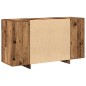 vidaXL Credenza in Legno Vecchio Legno Vecchio Legno massello di recupero