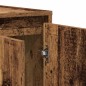 vidaXL Credenza in Legno Vecchio Legno Vecchio Legno massello di recupero