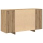 vidaXL Credenza in Rovere Rovere Artisanale Legno Composito