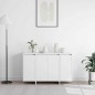 vidaXL Credenza Bianca Bianca Legno Ingegnerizzato 120 x 41 x 75 cm