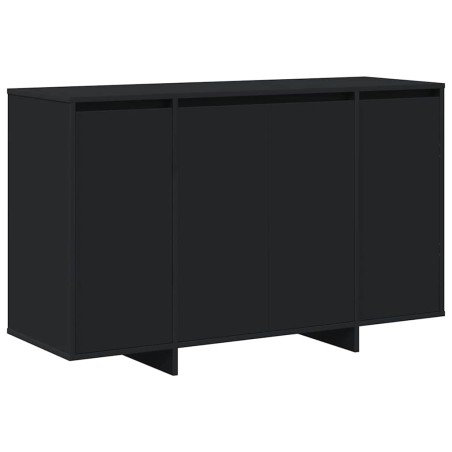 vidaXL Credenza Nera Nero Legno ingegnerizzato 120 x 41 x 75 cm