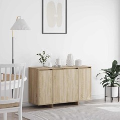 vidaXL Credenza in Quercia Sonoma Quercia Sonoma Legno ingegnerizzato