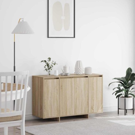 vidaXL Credenza in Quercia Sonoma Quercia Sonoma Legno ingegnerizzato