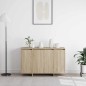 vidaXL Credenza in Quercia Sonoma Quercia Sonoma Legno ingegnerizzato