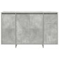 vidaXL Credenza Grigia in Cemento Grigio cemento Legno ingegnerizzato