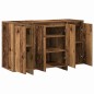vidaXL Sideboard Marrone Legno Vecchio Legno 120 x 41 x 75 cm Sideboard