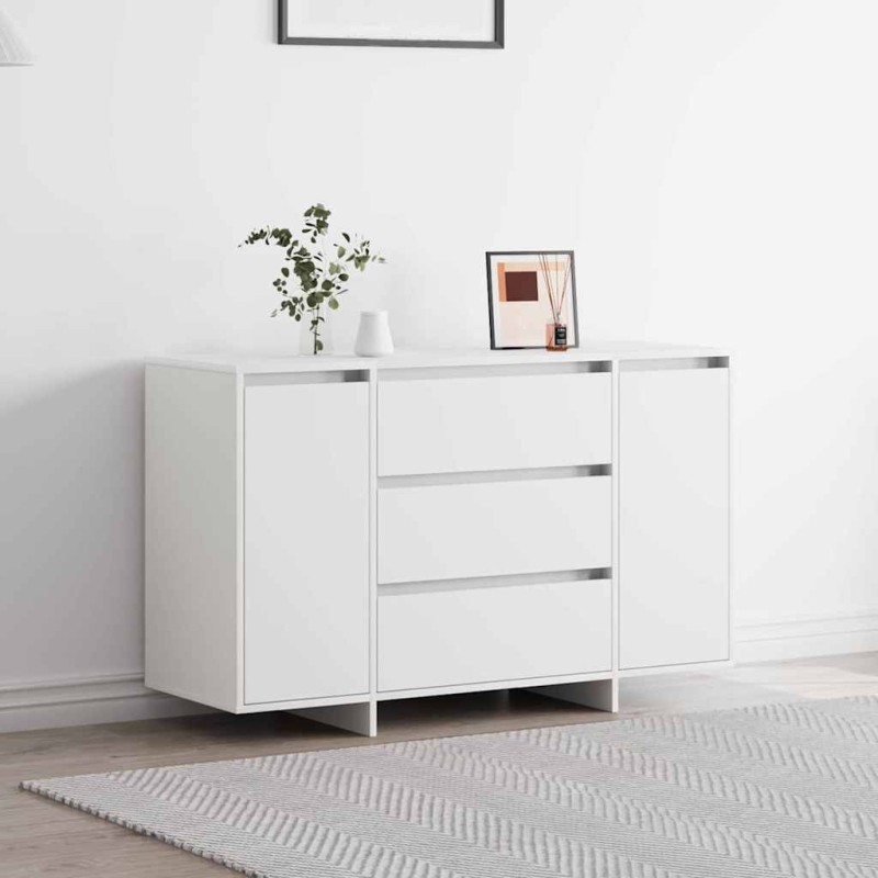 vidaXL Sideboard Bianco 120x41x75 cm Legno ingegnerizzato