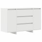 vidaXL Sideboard Bianco 120x41x75 cm Legno ingegnerizzato