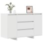 vidaXL Sideboard Bianco 120x41x75 cm Legno ingegnerizzato