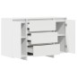 vidaXL Sideboard Bianco 120x41x75 cm Legno ingegnerizzato