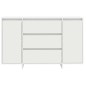 vidaXL Sideboard Bianco 120x41x75 cm Legno ingegnerizzato