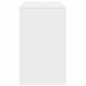 vidaXL Sideboard Bianco 120x41x75 cm Legno ingegnerizzato