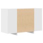 vidaXL Sideboard Bianco 120x41x75 cm Legno ingegnerizzato