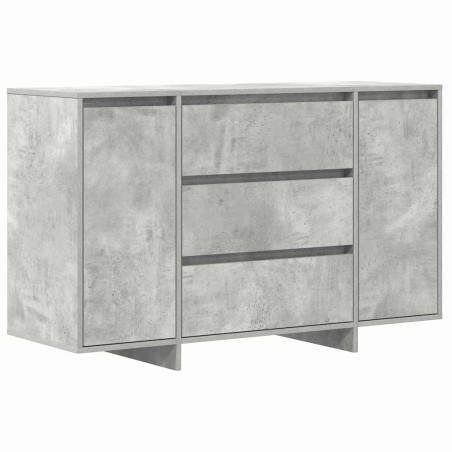 vidaXL Mobile Concreto Grigio 120x41x75 cm Legno ingegnerizzato