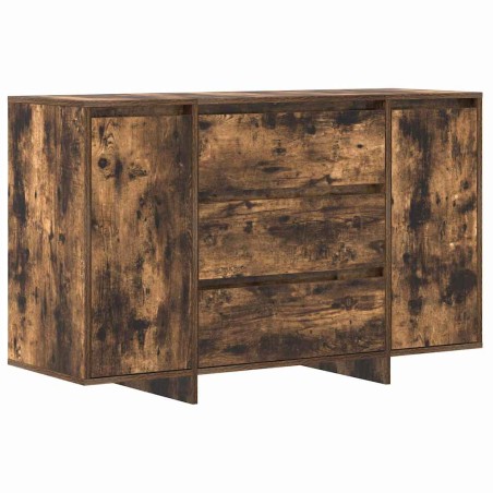 vidaXL Sideboard in Rovere Affumicato 120x41x75 cm in Legno Ingegnerizzato