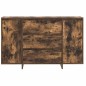 vidaXL Sideboard in Rovere Affumicato 120x41x75 cm in Legno Ingegnerizzato