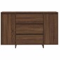 vidaXL Sideboard Marrone Rovere 120x41x75 cm Legno ingegnerizzato