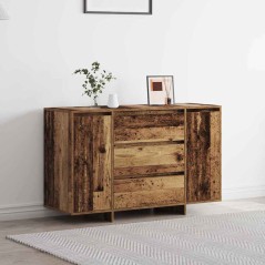 vidaXL Credenza in Legno Vecchio 120x41x75 cm Legno Ingegnerizzato