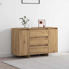 vidaXL Credenza Artisan Oak 120x41x75 cm Legno ingegnerizzato