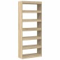 vidaXL Mobile Libreria/Divider per Stanza Rovere Sonoma 80x30x198 cm vidaXL Mobile Libreria/Divider per Stanza Rovere Sonoma 80x30x198 cm