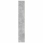 vidaXL Mobile Libreria/Divisore Grigio Cemento 80x30x198 cm vidaXL Mobile Libreria/Divisore Grigio Cemento 80x30x198 cm