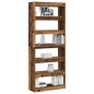 vidaXL Mobile libreria/divisorio in legno riciclato 80x30x198 cm vidaXL Mobile libreria/divisorio in legno riciclato 80x30x198 cm